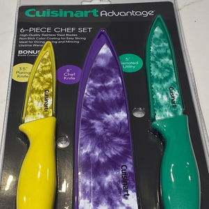 CuisinArt 6 Piece Chef‎ Set - NWOT